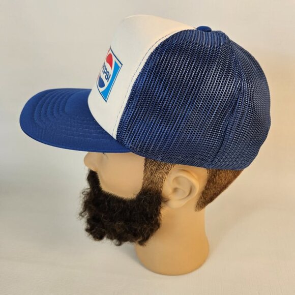 Vintage Canada Games 1985 Pepsi Trucker Hat - Picture 3 of 8